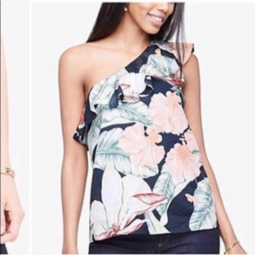 ANN TAYLOR BRAND NEW women one shoulder too